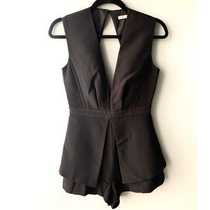 Finders Keepers Black Romper Jumpsuit 🖤🔝